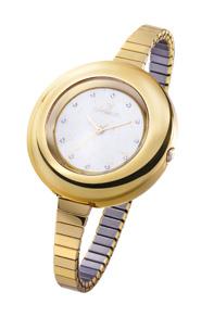 OPS!LUX METAL GOLD watches collection OPSPW-331 Case in polycarbonate gold color 40 mm Back cover in
