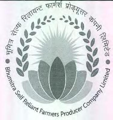 Trade Marks Journal No: 1856, 02/07/2018 Class 1 2936727 08/04/2015 BHUMITRA SELF RELIANT FARMERS PRODUCER COMPANY LIMITED C/O. KABIR AMBADAS DAHARE, AT.