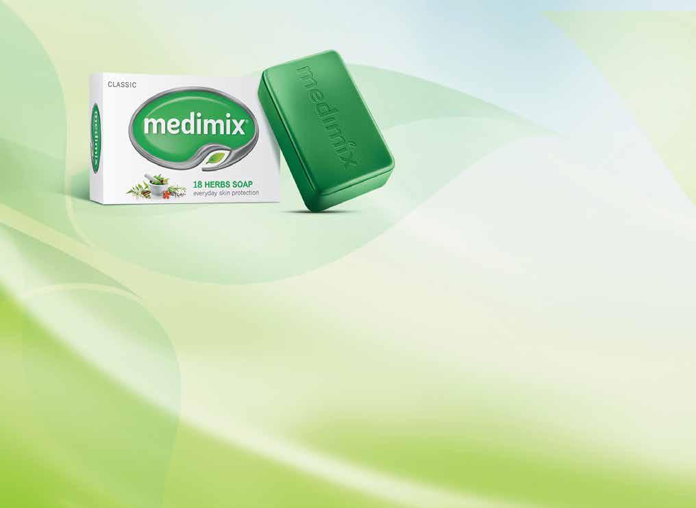 Medimix Ayurvedic 18 Herb Soap for everyday skin protection Nourishes and protects skin from inside