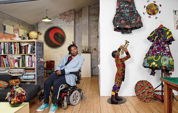 Artist Yinka Shonibare Makes a Move to the Barnes Foundation Once known as an art-world provocateur, the artist has taken on the Enlightenment and the power of knowledge as themes behind a project