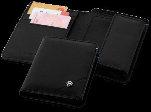 ODYSSEY TRAVEL WALLET Credit cards, passports and other ID s have embedded RFID chips.