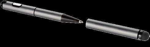 This luxury ballpoint pen with twist action mechanism is a sleek operator that blends functional components in a smooth design.