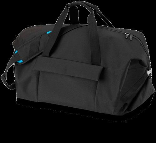 Travel bag is packed in a  52 x 24 x 32 cm ipad SHOULDER
