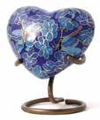 Butterfly Large Urn (279x177mm) $509 Heart (76x69mm) $139