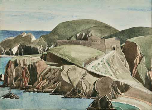 Scottish Paintings & Sculpture Thursday, 8th June, 2017 CHARLES RENNIE MACKINTOSH (SCOTTISH 1868-1928) THE ROAD THROUGH THE ROCKS,