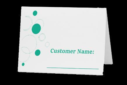 client record cards! Code: 0082017 Price: 8.50 for 100 7.