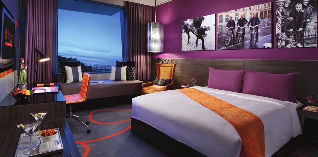 SINGAPORE hard rock hotel 364 GUESTROOMS INCLUDING 9 SUITES