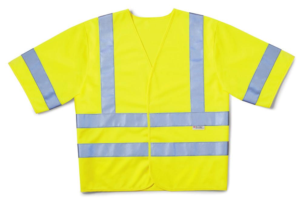ANSI Class 3 Safety Vest with Sleeves 94900-80030 Yellow Meets ANSI/ISEA 107-2010 Class 3 and Federal Highway Mandate- 2009 Manual of Uniform and Traffic Control Devices to help meet the