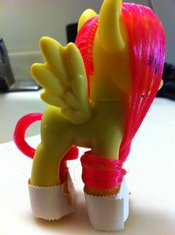 I ve found that Fluttershy s bangs really look a lot better if