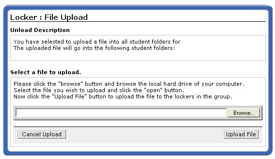 The computer should automatically navigate to the Class Files folder where you saved your file.