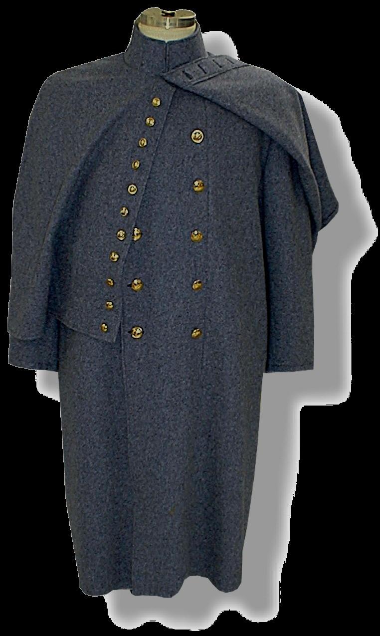 Page 26 Mexican War Period 1841-1851 Enlisted GreatcoatS Although some units continued to wear the earlier 1832 model, some units were issued the new 1841 Enlisted Greatcoat.