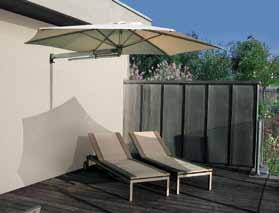 A PARASOL IN YOUR TERRACE.