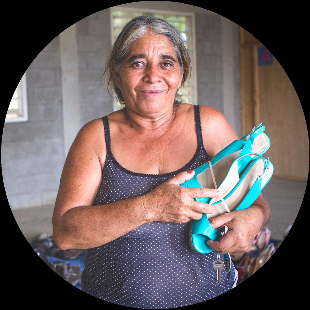 Repurposing New and Used Shoes to Fight Poverty developing nations to create small