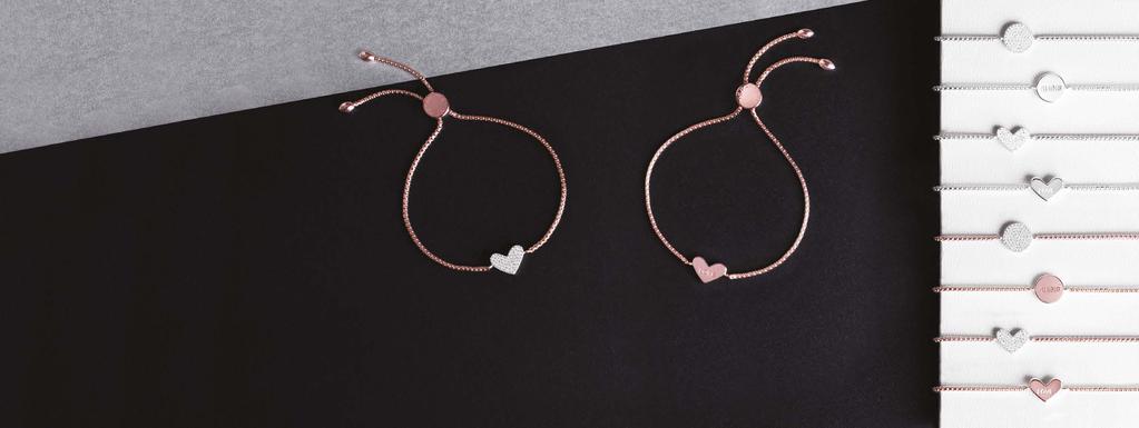 THE CORE FOUR THE CORE DOUBLE SIDED FRIENDSHIP BRACELETS OUR ICONIC DOUBLE SIDED ADJUSTABLE BRACELETS THREADED ON SMOOTH TIKI CHAIN ARE THE PERFECT CELEBRATION OF FRIENDSHIP, IN STERLING SILVER AND