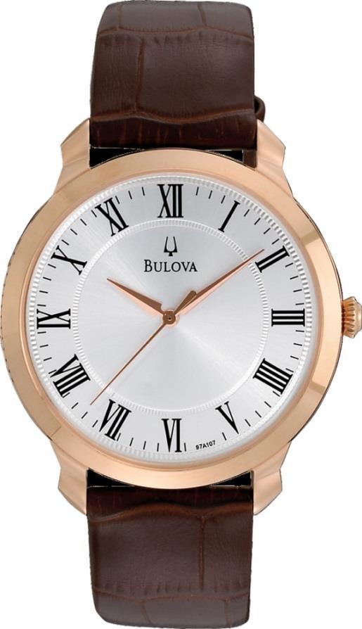 Approximate diameter/width 27mm. Duet: 97A106. 97A107 Bulova Watches - Strap - Bulova Men's Watches.