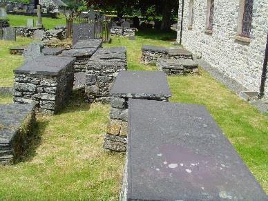 Particularly distinctive are a number of striking graves called table tombs.