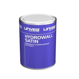 HYDROWALL SATIN Super concealing, satin, water-based acrylic enamel paint for interior walls and extremely stain repellent.