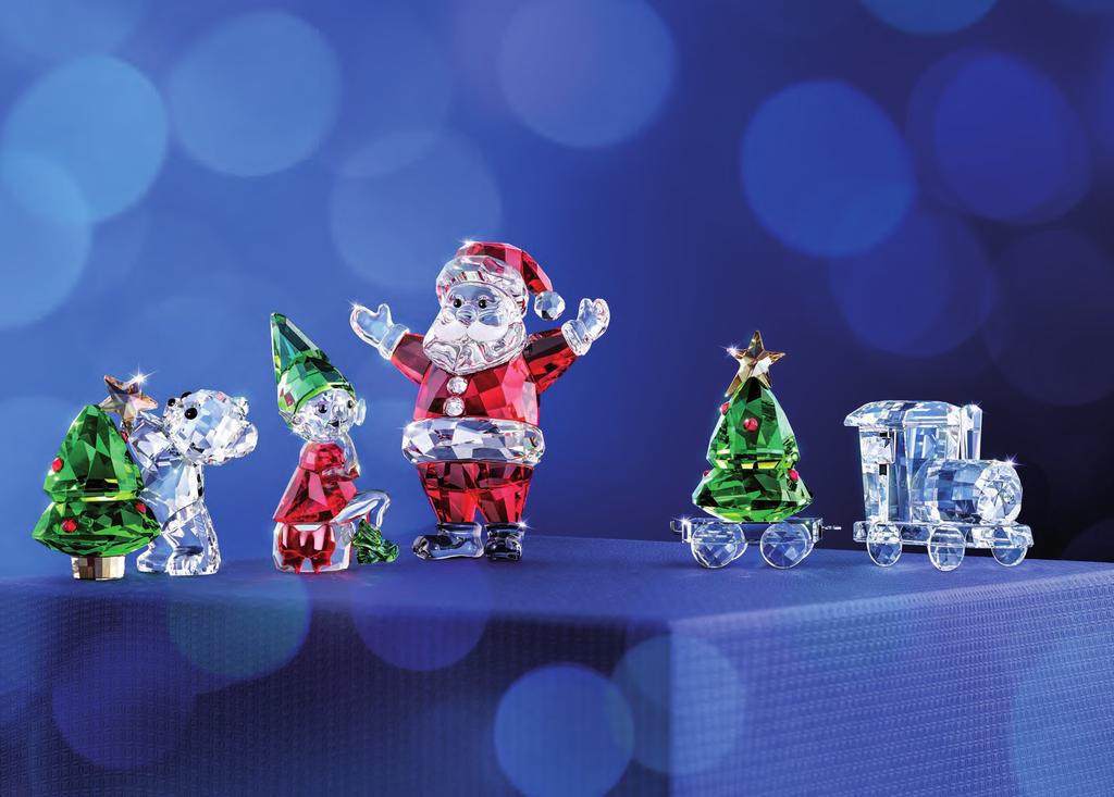 LEFT TO RIGHT Kris Bear Christmas, Annual Edition 2018, 5399267, $159 Santa s Elf, 5402746, $139 Santa Claus, 5291584, $229 Christmas Tree Wagon, 5399977, $109 Locomotive, 5364562, $109 BACK COVER