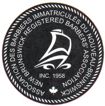 New Brunswick Registered Barbers Association BARBER