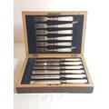 270. Cased cutlery set with