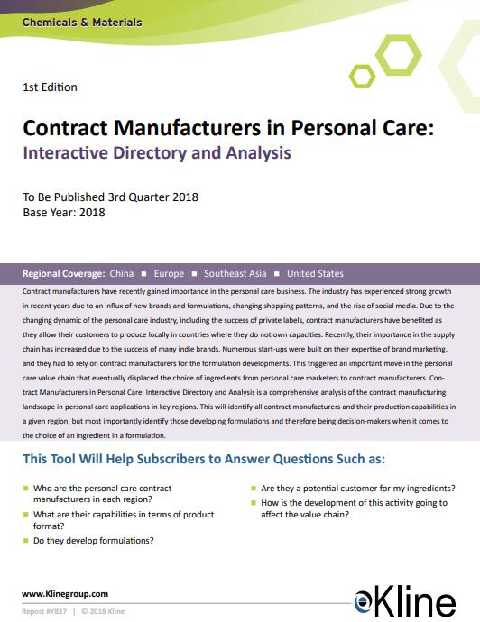 Contract Manufacturers 2018 A NEW PROGRAM TO UNDERSTAND THE IMPLICATIONS OF A KEY INDUSTRY MOVE - Comprehensive Directory of Contract Manufacturers -