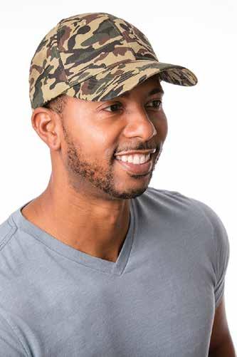 camo patterns self-fabric closure with