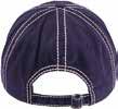 STITCH CAP UNSTRUCTURED 100% washed cotton twill contrast color thick top stitching