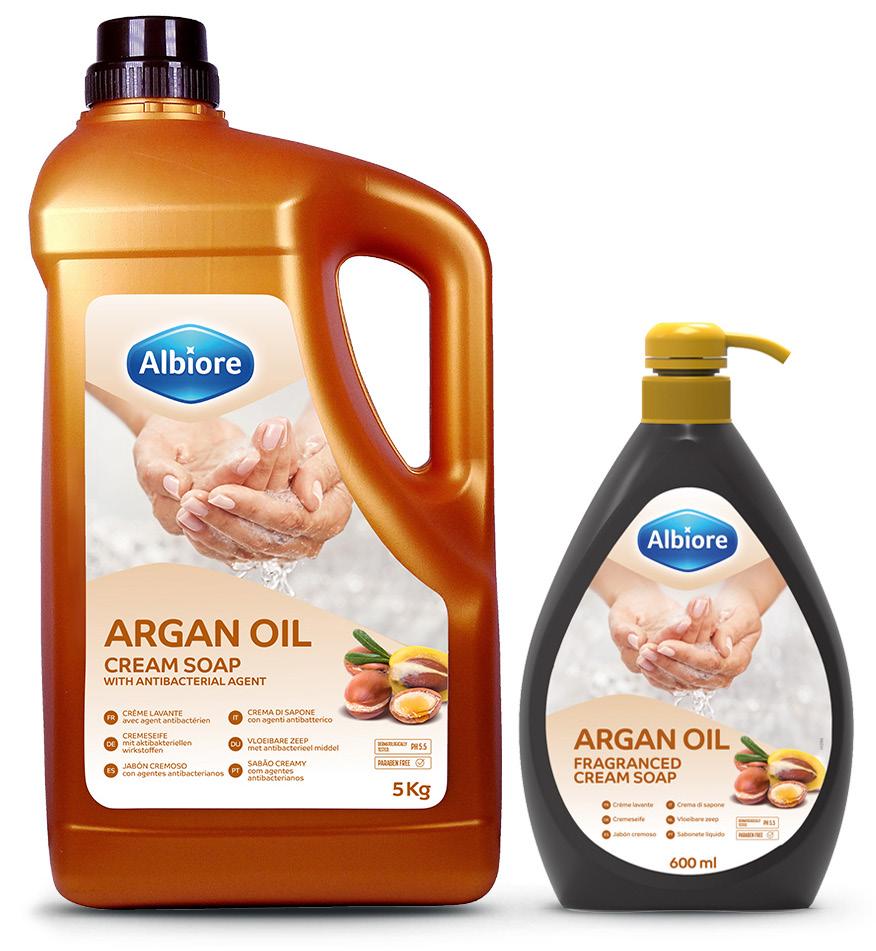 MAKE EVERYTHING ARGAN OIL HANDS & BODY WASH Rich in emolients Dermatologically tested PH 5.
