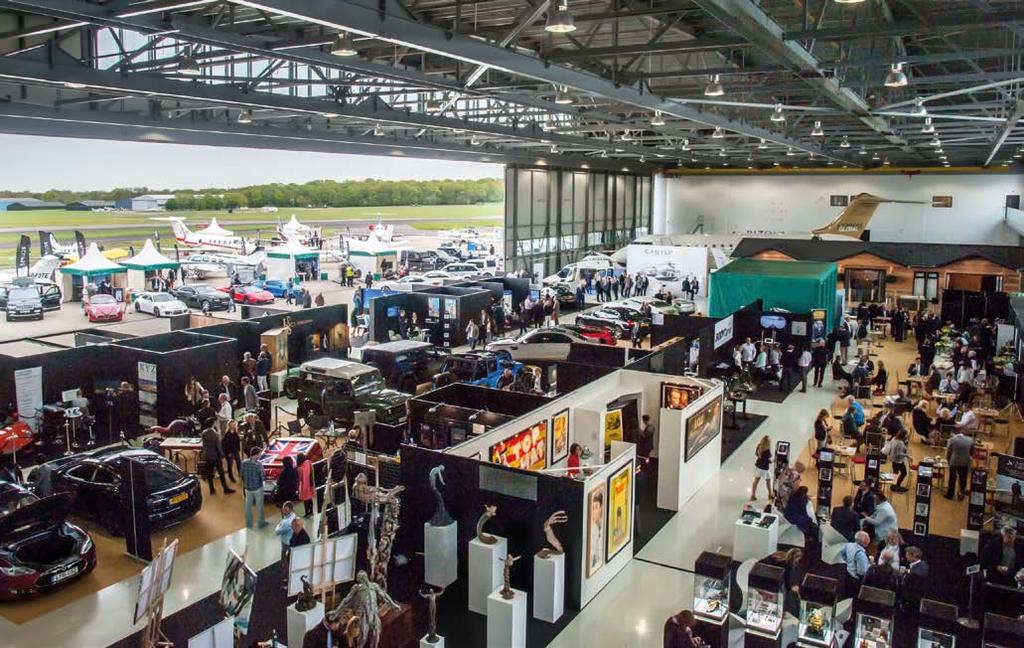 clients, customers colleagues in a luxurious surrounding The combination of the Jet-Set Lifestyle, Luxury Brand Show, Supercar Showcase and The