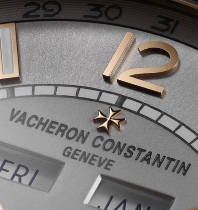 While the chapter ring, punctuated by alternating Arabic numerals and baton-type hour-markers, channels its 1950s inspiration, the presence on the surface of two subtle tones
