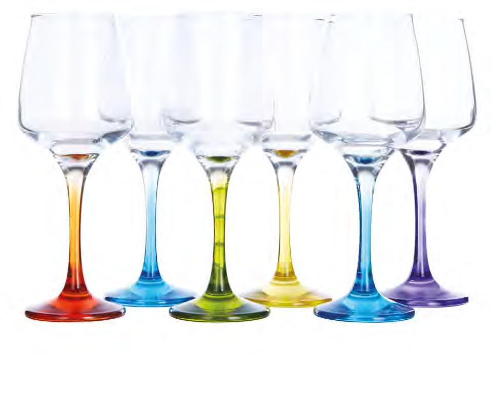 amazing OFFER Symphony Coloured glassware Prism Melody wine 15.00 12.99 Prism Aria Long Drink 12.