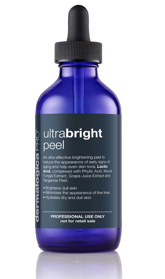 UltraBright Peel with Lactic Acid brightens, hydrates and minimises signs of ageing key steps 1. Apply One-Step Prep 2. Apply UltraBright Peel 3.