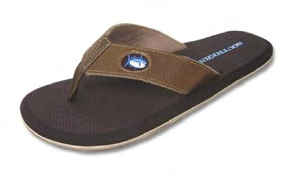 FLIPJACKS All models are made with non-marking, boat ready soles. Nylon toe posts engineered with disc reinforcement and dual density high rebound foot bed support.
