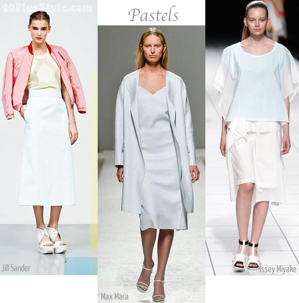 Soft & Chic Pastels started coming in flavour last year and this year they are out in force.