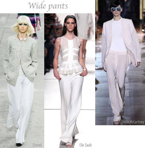 Wide Pants I m so happy to see wider pants coming back!