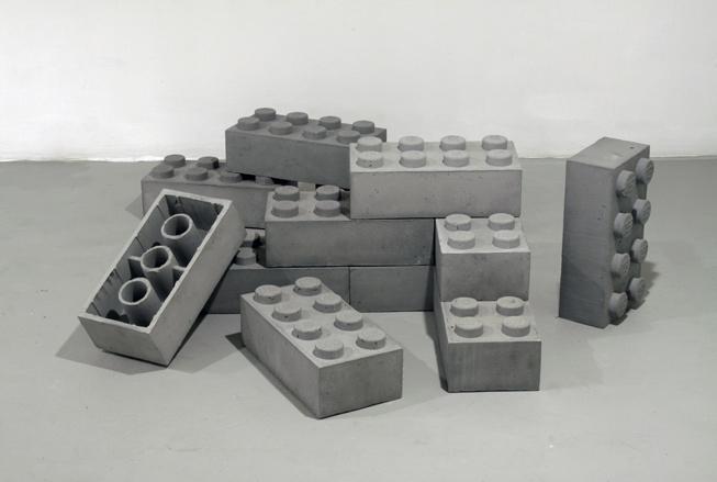 Concrete Lego, 2010, Edition of 5,