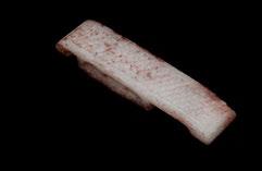 00 158 Jade Scabbard Slide Carved in the archaistic manner.