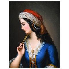 In the late 18th C these drawings were published as hand colored engravings by D'Hancarville. 290 BUY IT NOW $246.00 291 EUROPEAN SCHOOL (19th century) "Portrait of a Woman in Costume" Oil on canvas.