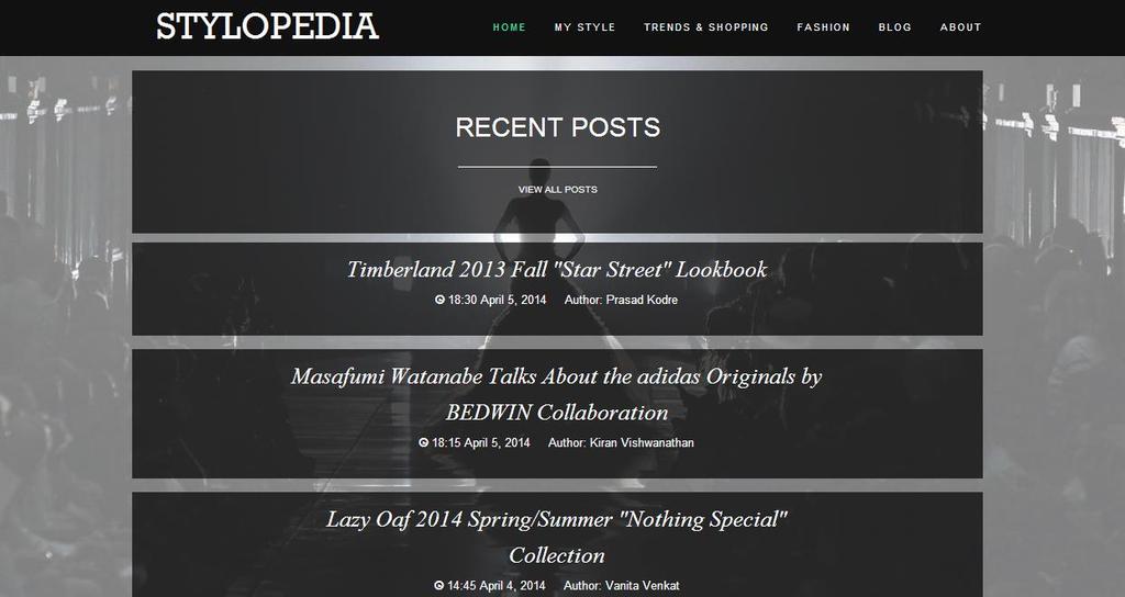 Stylopedia understood the current trends, analyzed the social media and came up with a novel design of one stop for fashion.