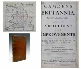 and sanding plate, various completed commissions etc 150-250 (+ 24% BP*) Lot 508 Books/Maps - Camden s Britannia, newly translated into English with large editions and improvements etc, published by