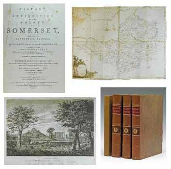 Swalle, 1695, illus throughout with double page maps and plates, full leather bound 400-600 (+ 20% BP* non VATable) Lot 509 Books - Rev John Collinson - The History And Antiquities Of The County Of