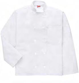 chef 900 Short Sleeve Chef Coat XS - 3XL Chest & Sleeve Pocket White