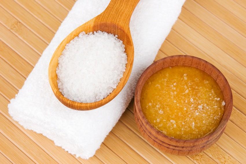 11 Raw honey & Sea Salt Raw honey is one of the best natural sources of nutrients, enzymes, vitamins and skin-boosting acids.
