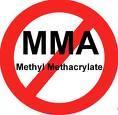 Page 6 of 41 Methyl Methacrylate - MMA for short. MMA has been prohibited for use in the nail industry since the late 70's.