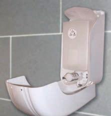 EVANS DISPENSER A modern designed soap dispenser, to complement any decor.