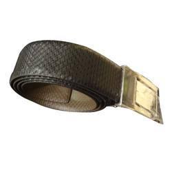 Leather 44 mm Casual Woven Belt, Genuine Leather 40 mm