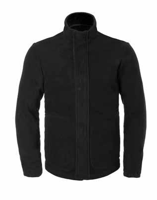 DWR, 355 gr/m2 / 54% modacrylic/45% lyocell/1% carbon, 2/1 twill weave + DWR, 300 gr/m2 Fire retardant fleece vest 50249 A warm fleece vest is lovely when it