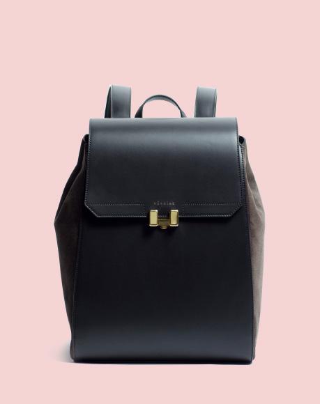 LOU LAPTOP 13" A comfortably chic backpack with magnetic closing and signature clasp fastening; available in one size