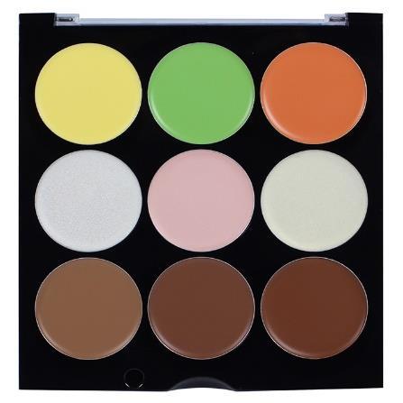 Includes 4 different color correcting shades GREEN: cancels out redness, ORANGE: covers up dark spots, PURPLE: brightens,