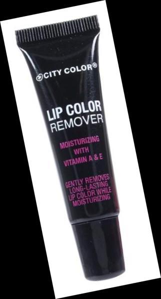 2 displays total Lip Color Remover (L-0053) City Color introduce the staple product in any makeup collection.